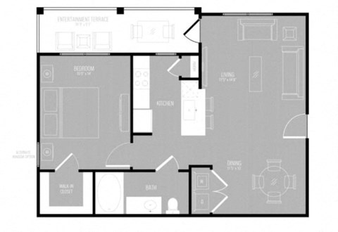 MBS A2Floor plan at Park at Bayside, Rowlett, 75088